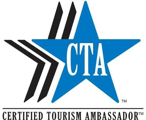 Certified Tourism Ambassador logo.